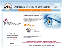 Tablet Screenshot of ocularist.org