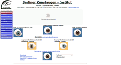 Desktop Screenshot of ocularist.info